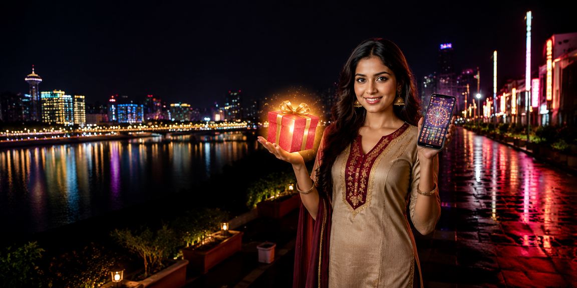 Traditional Indian festive red envelopes symbolizing slot bonuses